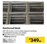 Reinforced Mesh Ref 193 6mm x 2.4m Sheet 4535-Each