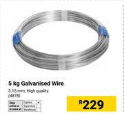 High Quality Galvanised Wire 3.15mm 4878-5Kg