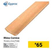 Gyproc Rhino Cornice 75mm x 3m 7169
