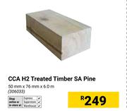 CCA H2 Treated Timber SA Pine 50mm x 76mm x 6.0m 306033