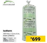 Isotherm (Green) 100mm x 1.2m x 6m 298651