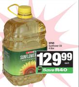 Spar Sunflower Oil-4L