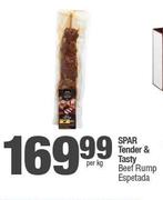 Spar Tender & Tasty Beef Rump Espetada-Per Kg