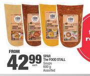 Spar The Food Stall Soups Assorted (Priced From)-600g