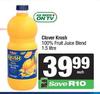 Clover Krush 100% Fruit Juice Blend-1.5L