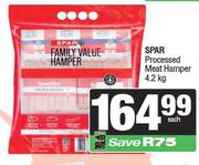Spar Processed Meat Hamper-4.2Kg