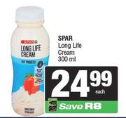 Spar Long Life Cream-300ml