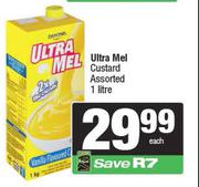 Ultra Mel Custard Assorted-1L