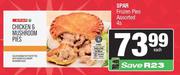 Spar Frozen Pies Assorted-4s