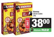 Knorrox Stock Cubes-For 2 x 24s