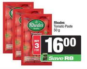 Rhodes Tomato Paste-For 3 x 50g