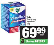 Vicks Xtra Strong Vapo Rub-50g
