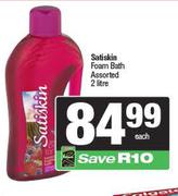 Satiskin Foam Bath Assorted-2L