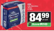 Spar Little Munchkins Wipes-3 x 80s Per Pack