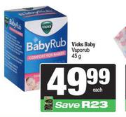 Vicks Baby Vapo Rub-45g