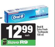 Oral-B Extra Fresh Toothpaste-100ml