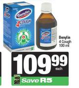 Benylin 4 Cough-100ml