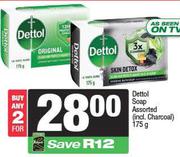 Dettol Soap Assorted-For 2 x 175g