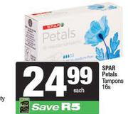 Spar Petals Tampons-16s