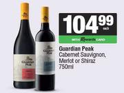 Guardian Peak Cabernet Sauvignon Merlot Or Shiraz-750ml