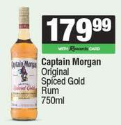 Captain Morgan Original Spiced Gold Rum-750ml