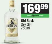 Old Buck Dry Gin-750ml