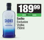 Sadko Exclusive Vodka-750ml