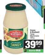 Crosse & Blackwell Tangy Mayonnaise-750g