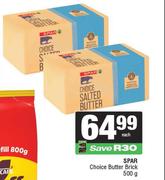 Spar Choice Butter Brick-500g