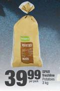 Spar Freshline Potatoes-3Kg Per Pack