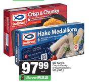 Sea Harvest Crisp & Chunky Or Hake Medallions-500g/450g