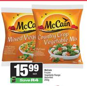 McCain Frozen Vegetable Range Assorted-250g