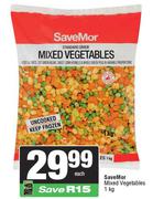 0SaveMor Mixed Vegetables-1Kg
