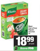Knorr Cup A Soup Regular Assorted-4s Per Pack