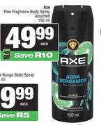 Axe Fine Fragrance Body Spray-150ml