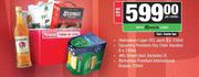Heineken Lager UCL 8x330ml+Savanna Premium Handies 6x330ml+4th Street 5L-For All