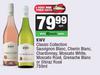 KWV Classic Collection Sauvignon,Chenin,Chardonnay,Moscato White,Rose,Grenache Or Shiraz-750ml