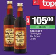 Sedgwick's The Original Old Brown-For 2 x 750ml