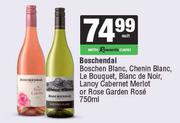 Boschendal Boschen,Chenin,Le Bouquet,Blanc De Noir,Lanoy Cab Merlot Or Rose Garden Rose-750ml