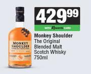 Monkey Shoulder The Original Blended Malt Scotch Whisky-750ml