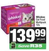 Whiskas Cat Food Multipack-12s Per Pack