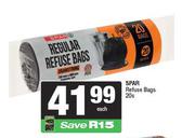 Spar Refuse Bags-20s Pack
