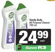 Handy Andy All Purpose Cleaner-750ml Each