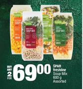 Spar Freshline Soup Mix Assorted-For 2 x 600g