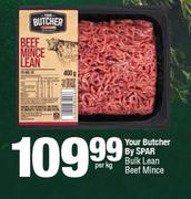 Your Butcher By Spar Bulk Lean Beef Mince-Per Kg