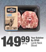 Your Butcher By Spar Lamb Neck Sliced-Per Kg