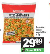 SaveMor Mixed Vegetables-1Kg