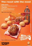 Chikka Chicken Roast Chicken + 6 Whole Hamburger Rolls + Coca Cola 2L-Per Combo