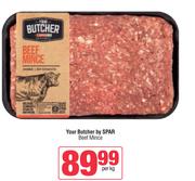 Your Butcher By Spar Beef Mince-Per Kg 
