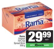 Rama Original 70% Fat Spread Brick-500g 
